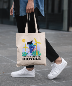 Stofftasche "Recycle, Upcycle, Bicycle"